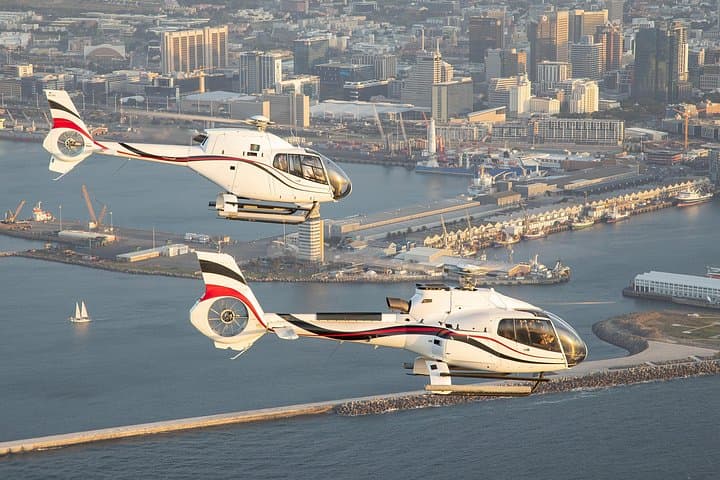 Cape Town City and Coast Tour by Helicopter