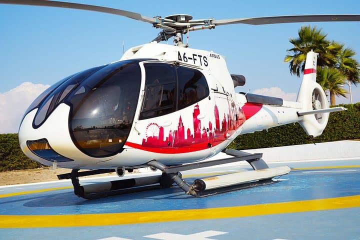 Atlantis Helicopter Tour Dubai and 30 Min Jet Ski Ride