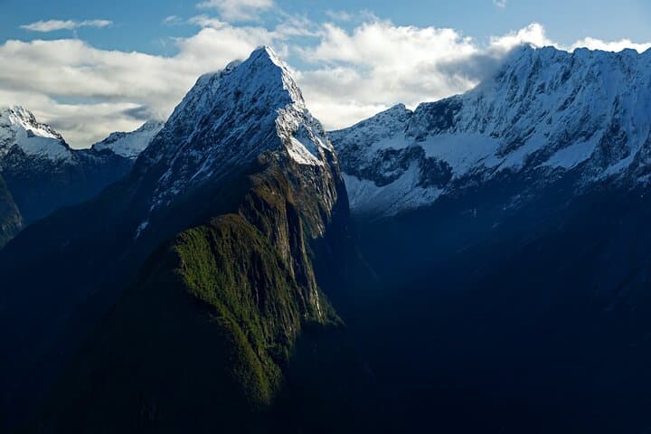 View the incredible peaks of Milford Sound