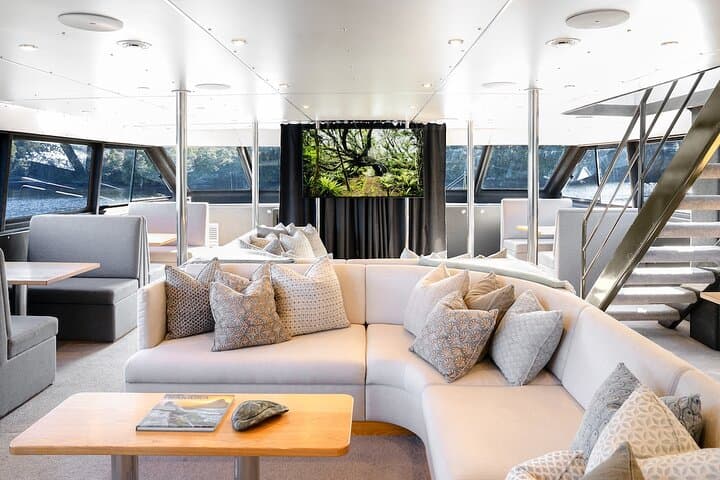 Comfortable, spacious boat experience