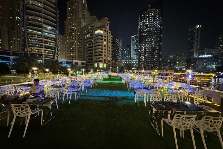 Atlantis Helicopter Tour and Lotus Megayacht Dinner Cruise