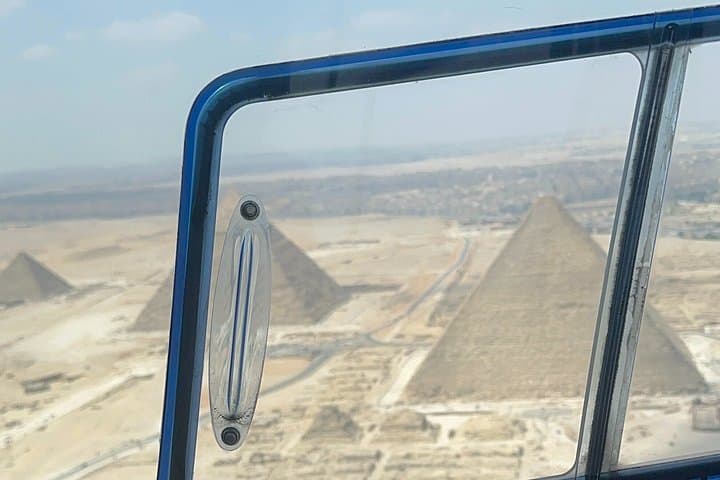 Cairo Helicopter Tour Giza Pyramids & Sphinx Aerial Experience