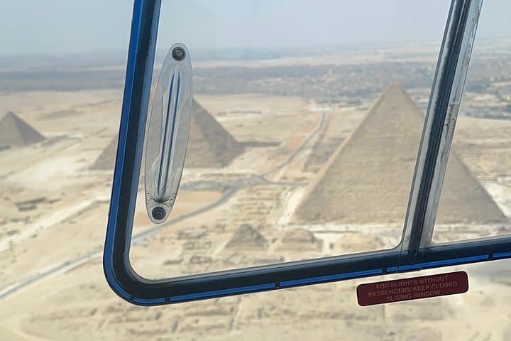 Cairo Helicopter Tour Giza Pyramids & Sphinx Aerial Experience