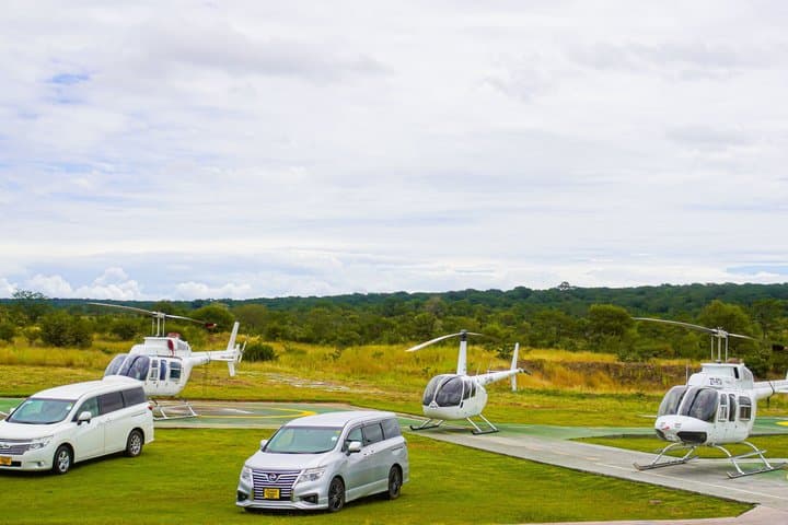Helicopter Scenic Flight over Victoria Falls 12-13 minutes Flight