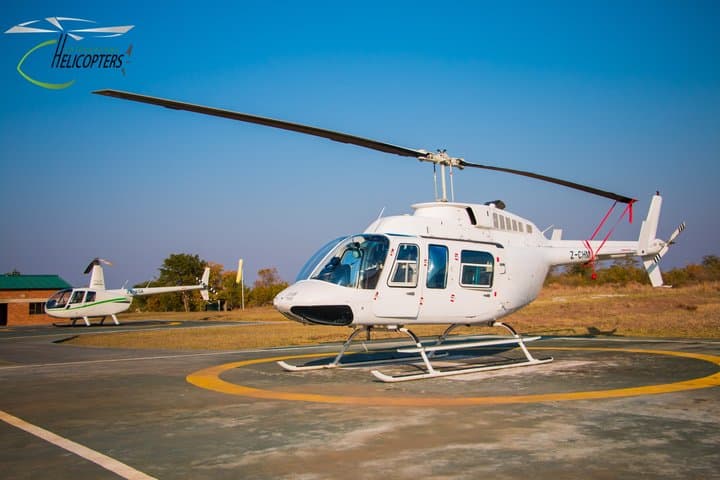 Helicopter Scenic Flight over Victoria Falls 12-13 minutes Flight