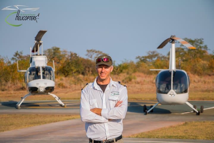 Helicopter Scenic Flight over Victoria Falls 12-13 minutes Flight