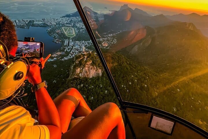 Rio de Janeiro : Helicopter Without Doors + Hotel Return