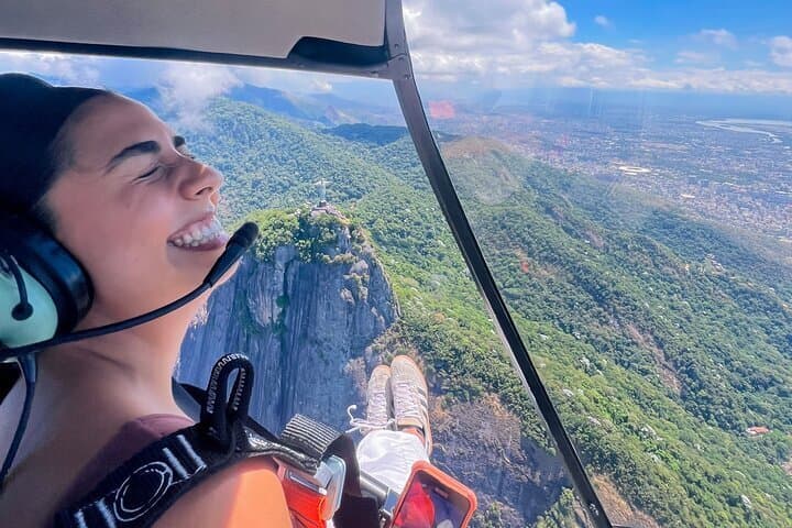 Rio de Janeiro : Helicopter Without Doors + Hotel Return