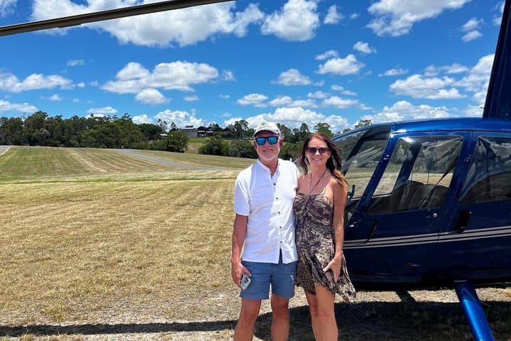 Sirromet Winery + CBD & Mt Coot-tha Private Helicopter Experience