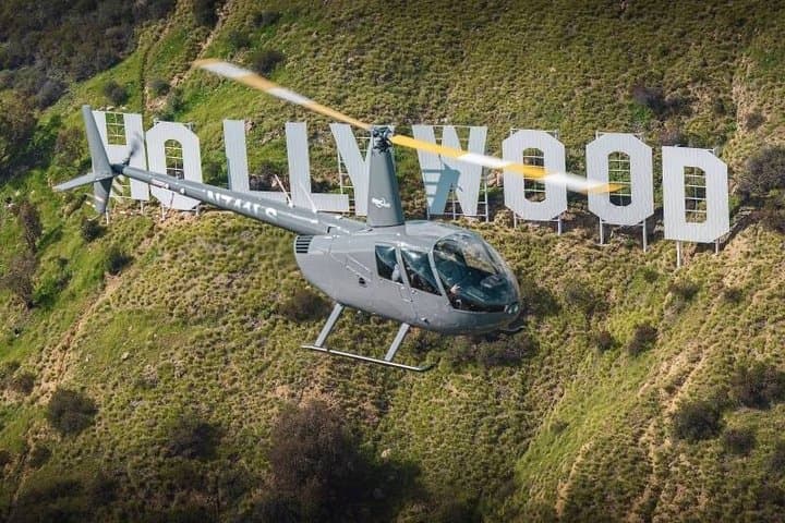 Romantic Malibu Mountaintop Landing Helicopter Tour from Burbank