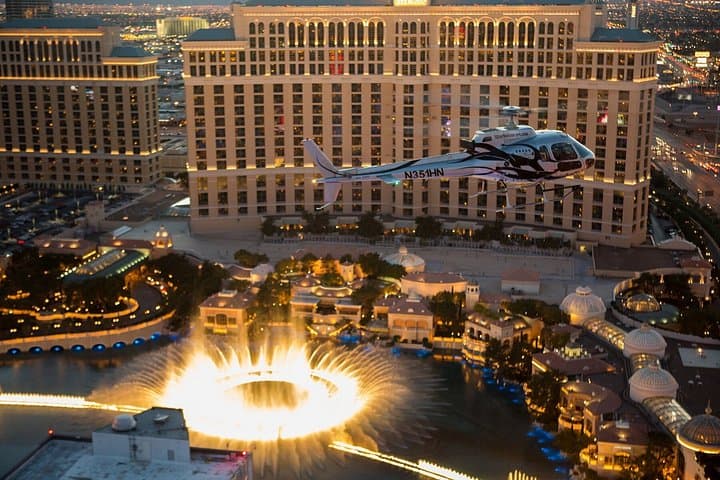 Private Helicopter Tour of the Las Vegas Strip at Night