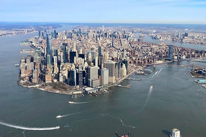 Hudson River Fall Foliage Helicopter Tour from New Jersey