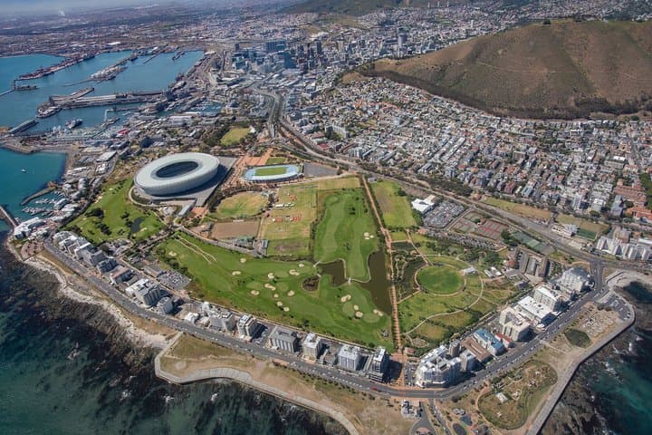 Cape Town Robben Island and City Center Helicopter Tour
